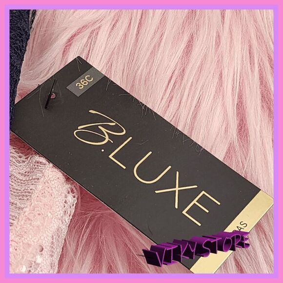 NWT ๐ Bluxe Everyday Bra Pack of 2โ- Smooth Fit & Comfort 36C #7098 ๐ - Picture 4 of 7